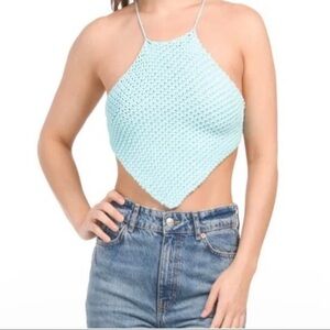 NWT Bardot crochet top
